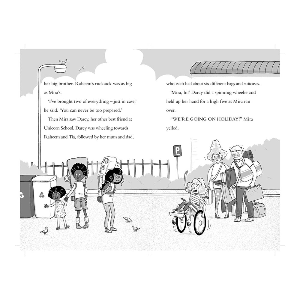 6pc Harper Collins Naughtiest Unicorn Kids Book Set 5y+