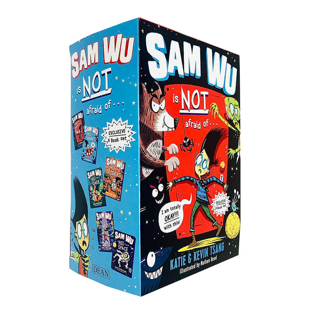 3pc Harper Collins Sam Wu Complete Reading Book Set 8y+