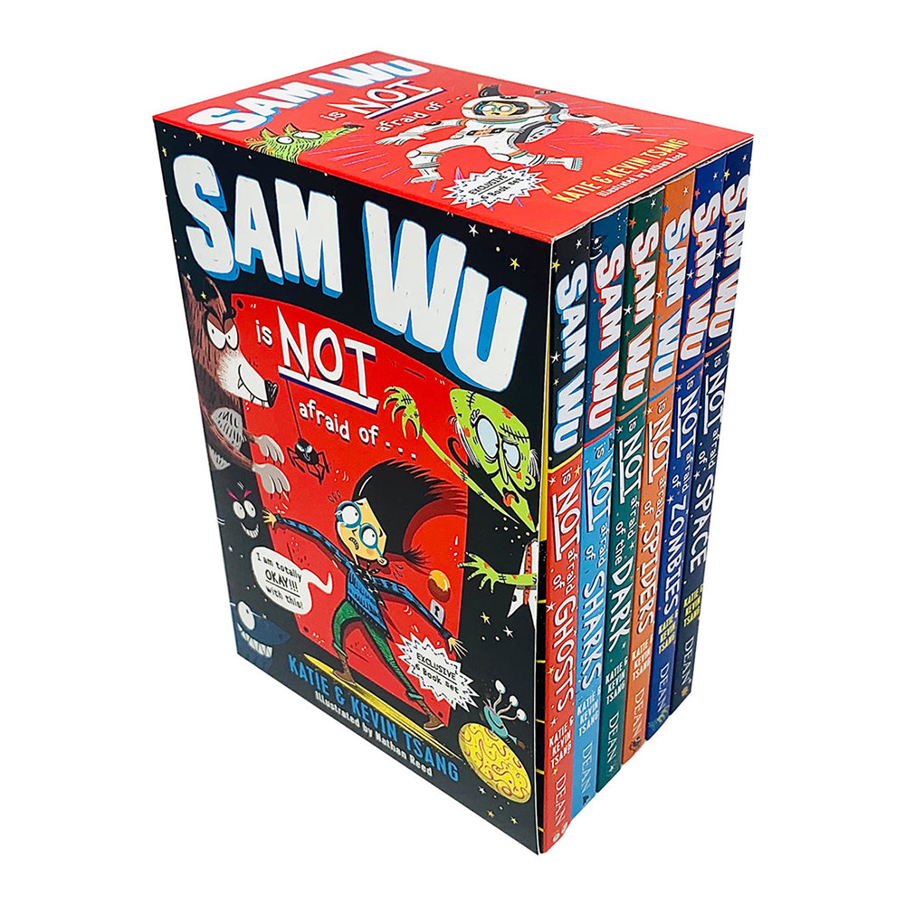 3pc Harper Collins Sam Wu Complete Reading Book Set 8y+