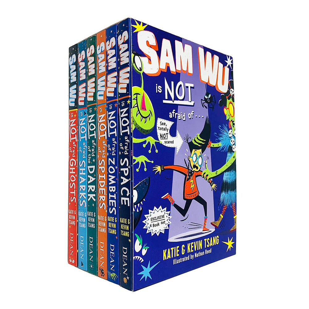 3pc Harper Collins Sam Wu Complete Reading Book Set 8y+