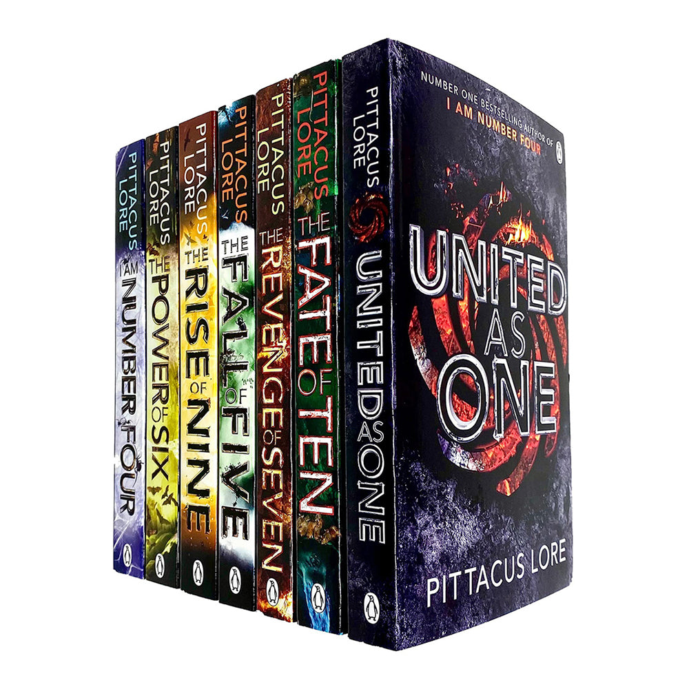 7pc Pittacus Lore Complete Collection Reading Book Set