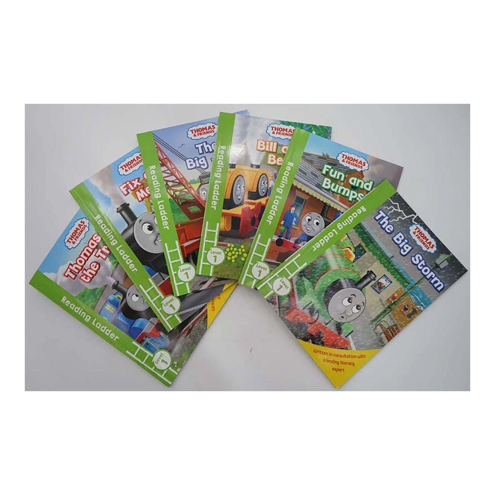 6pc Thomas &  Friends Reading Ladder Story Book Collection 3y+
