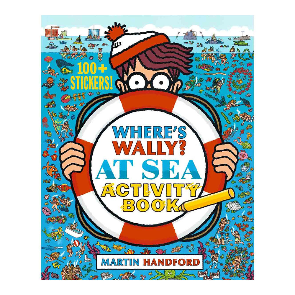 8pc Walker Where’s Wally Amazing Adventures & Activities Book