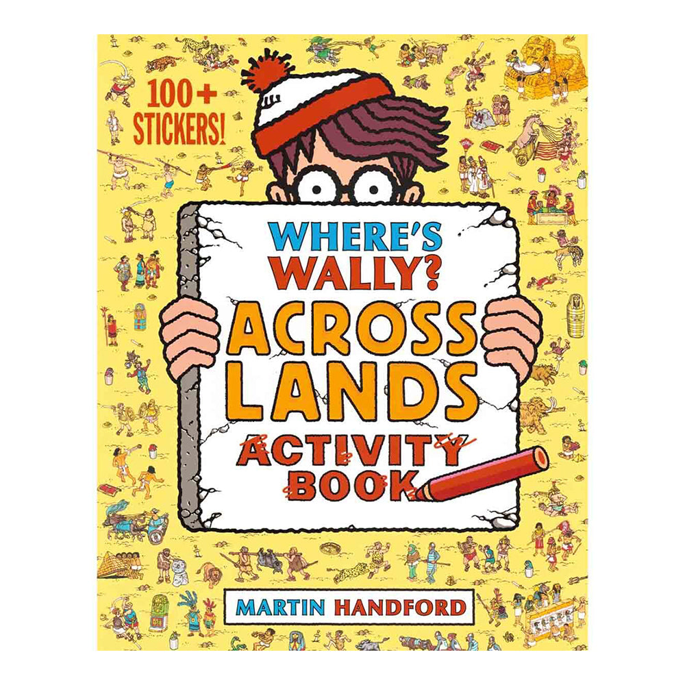 8pc Walker Where’s Wally Amazing Adventures & Activities Book