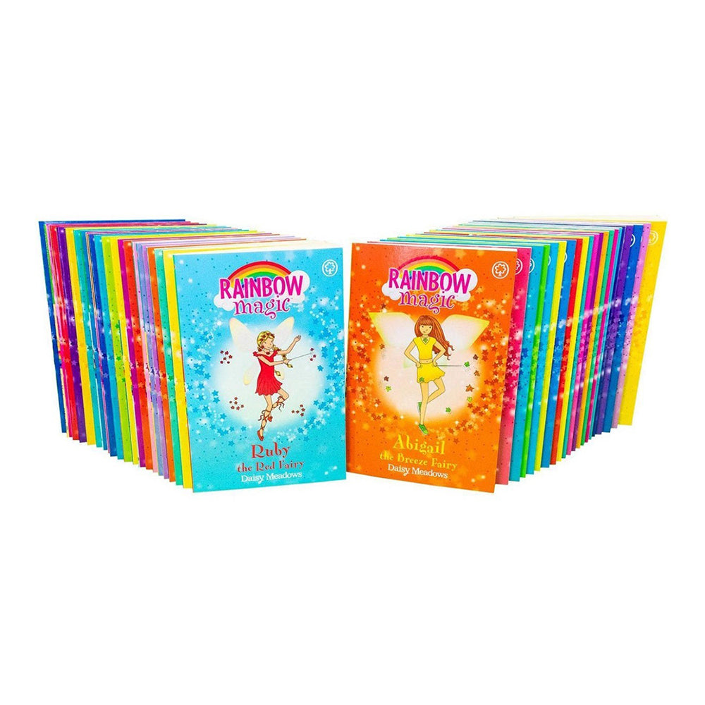 52pc Hachette A Year of Rainbow Magic Kids Book Set 5y+