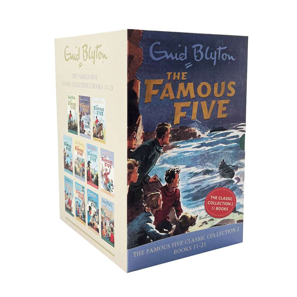 10pc Hachette The Famous Five Classic Story Book 8y+