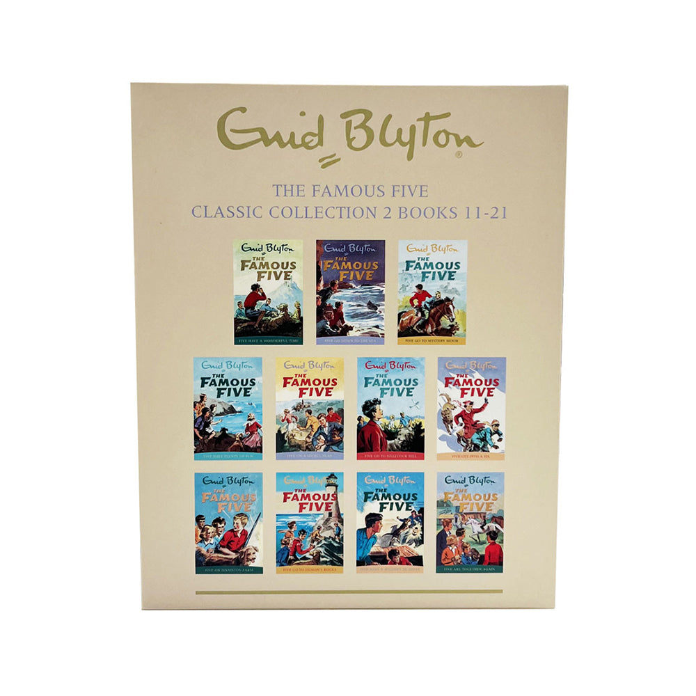 10pc Hachette The Famous Five Classic Story Book 8y+