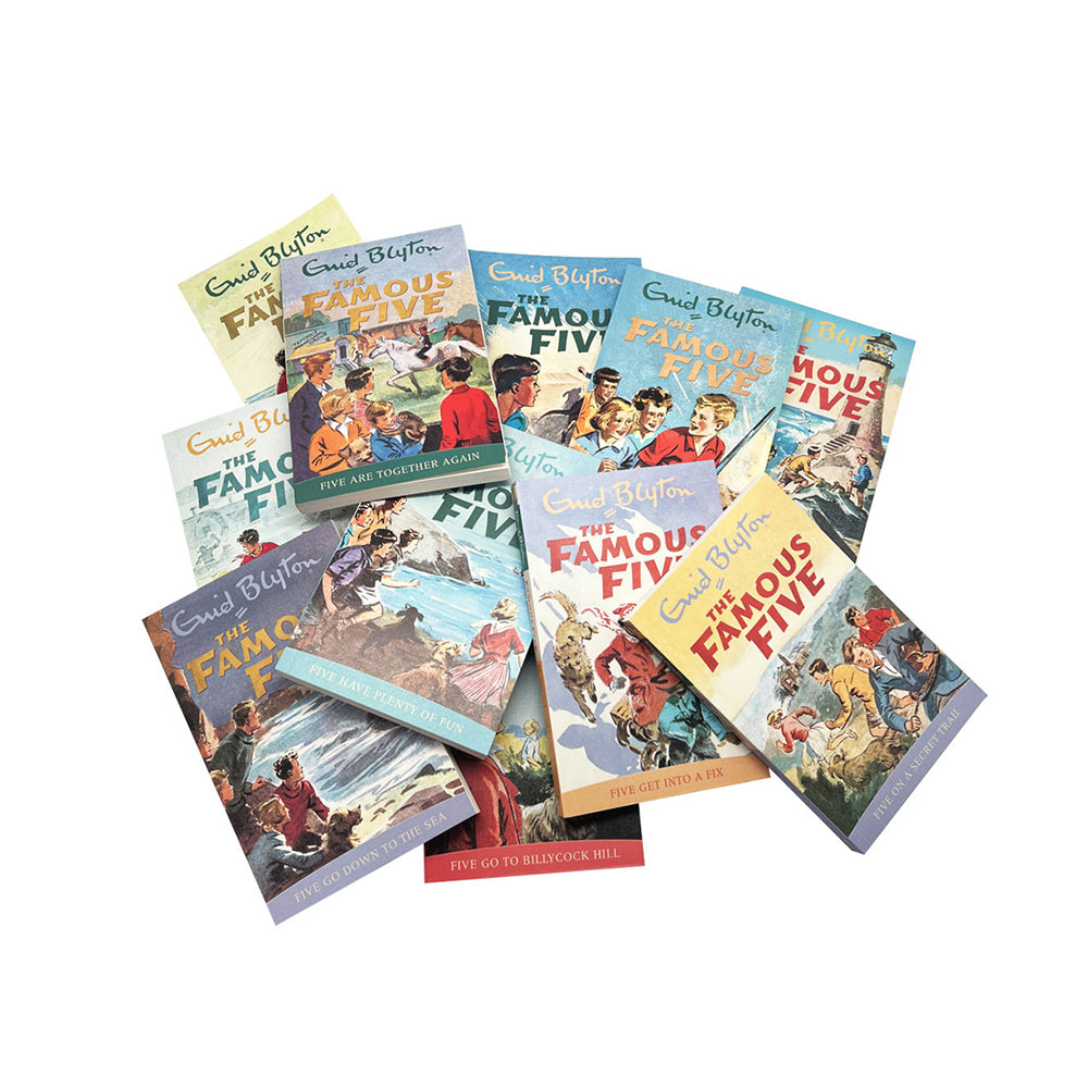 10pc Hachette The Famous Five Classic Story Book 8y+