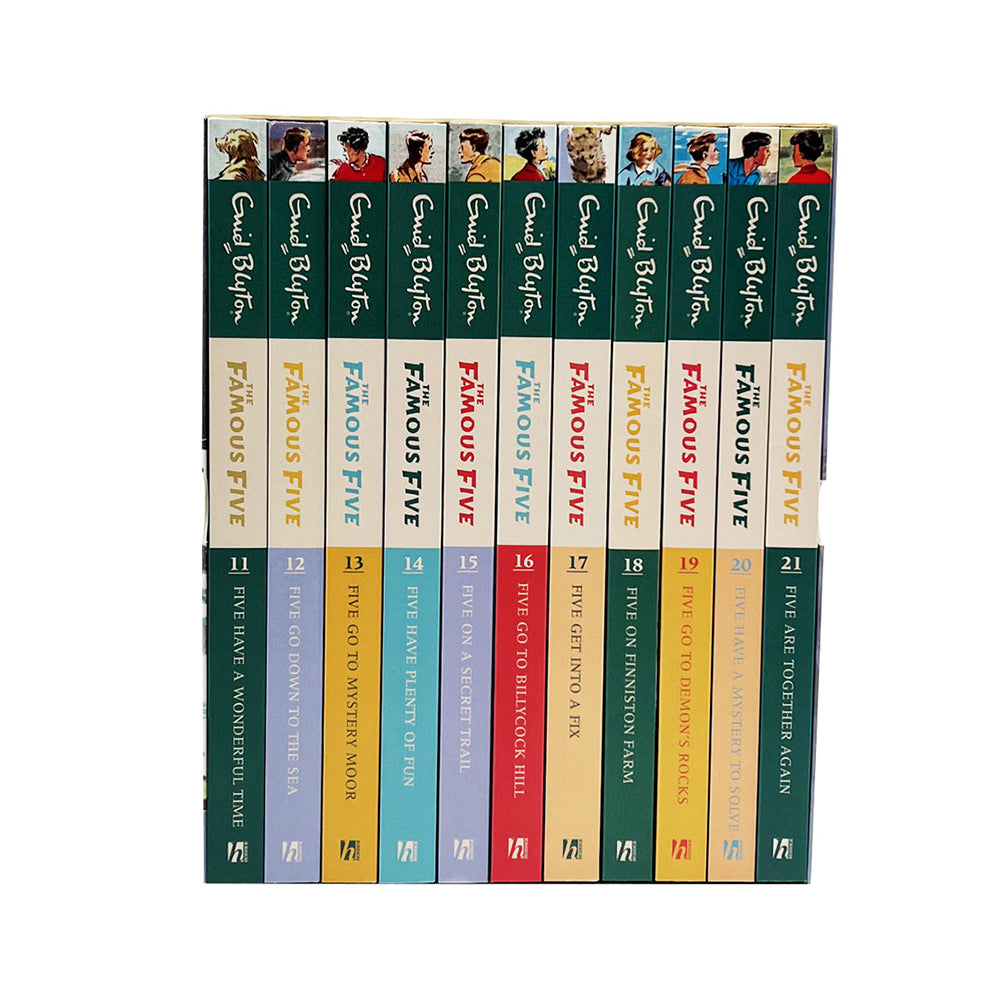 10pc Hachette The Famous Five Classic Story Book 8y+