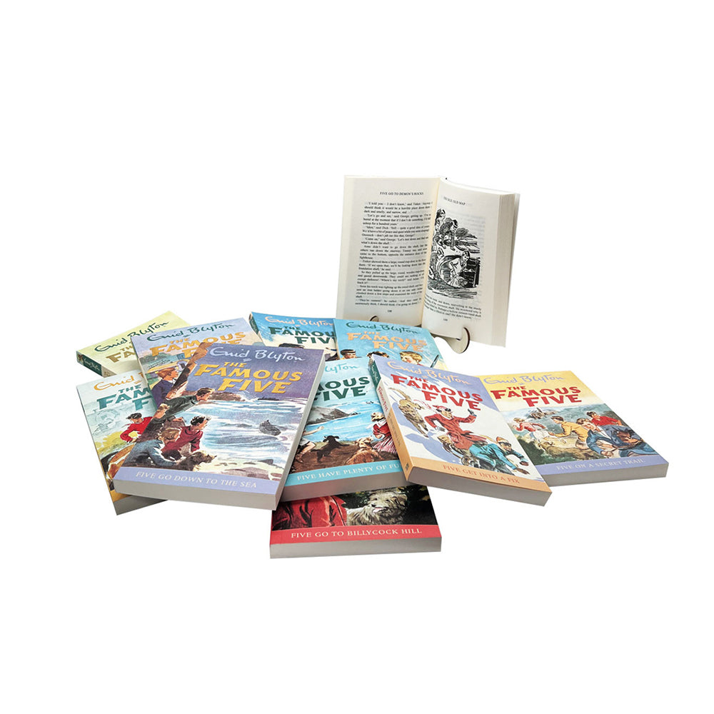 10pc Hachette The Famous Five Classic Story Book 8y+