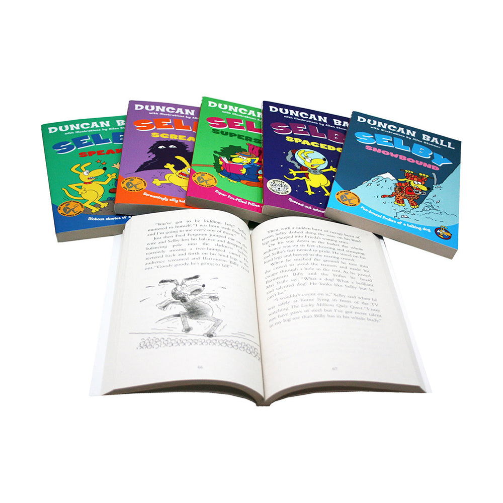 6pc Harper Collins Selby's Secret & Other Stories Book Set 8y+