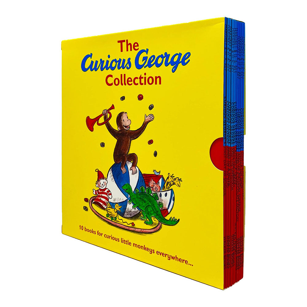 10pc Walker Curious George Kids Story Book Collection 3y+