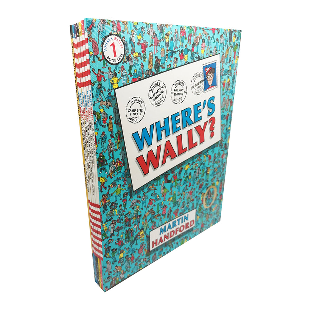 Walker Where's Wally Classic 7-Book Pack Set Kids 5y+