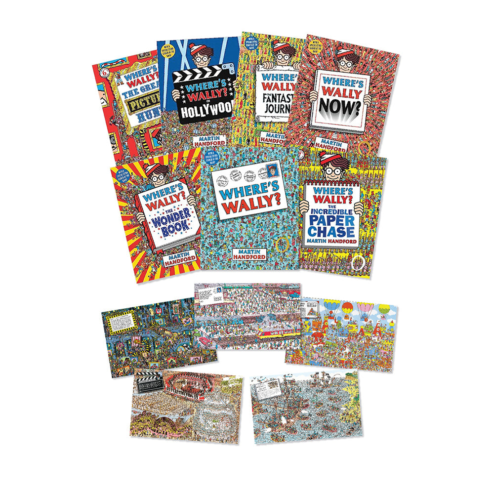Walker Where's Wally Classic 7-Book Pack Set Kids 5y+