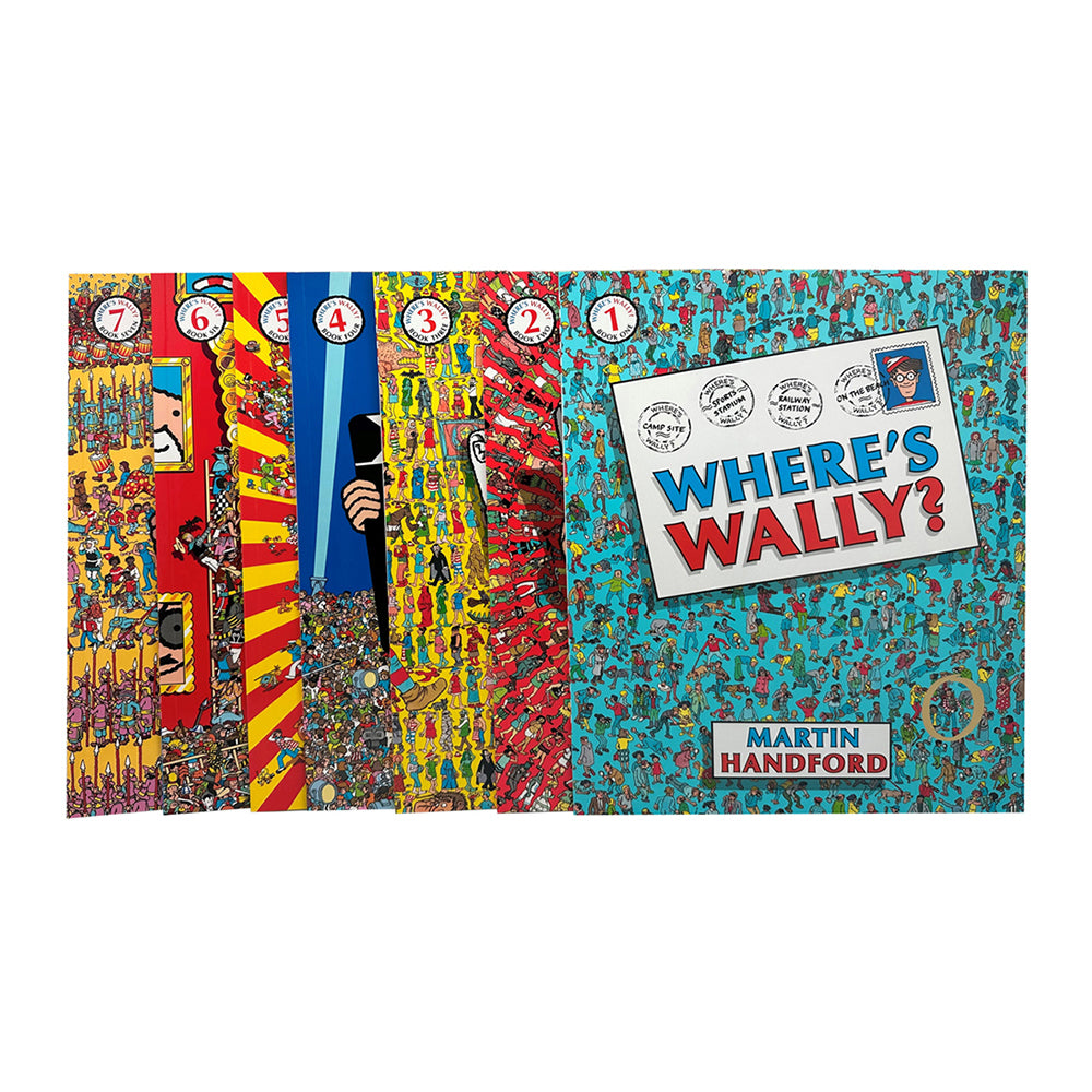 Walker Where's Wally Classic 7-Book Pack Set Kids 5y+