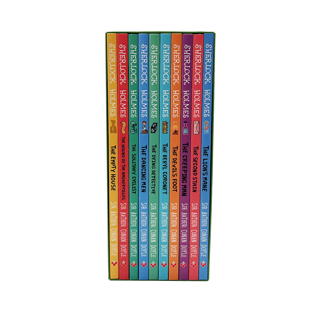10pc Sherlock Holmes Children's Collection S3 Reading Book 8y+