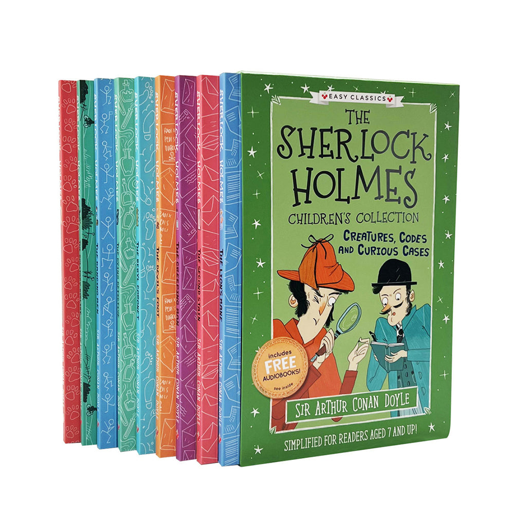10pc Sherlock Holmes Children's Collection S3 Reading Book 8y+