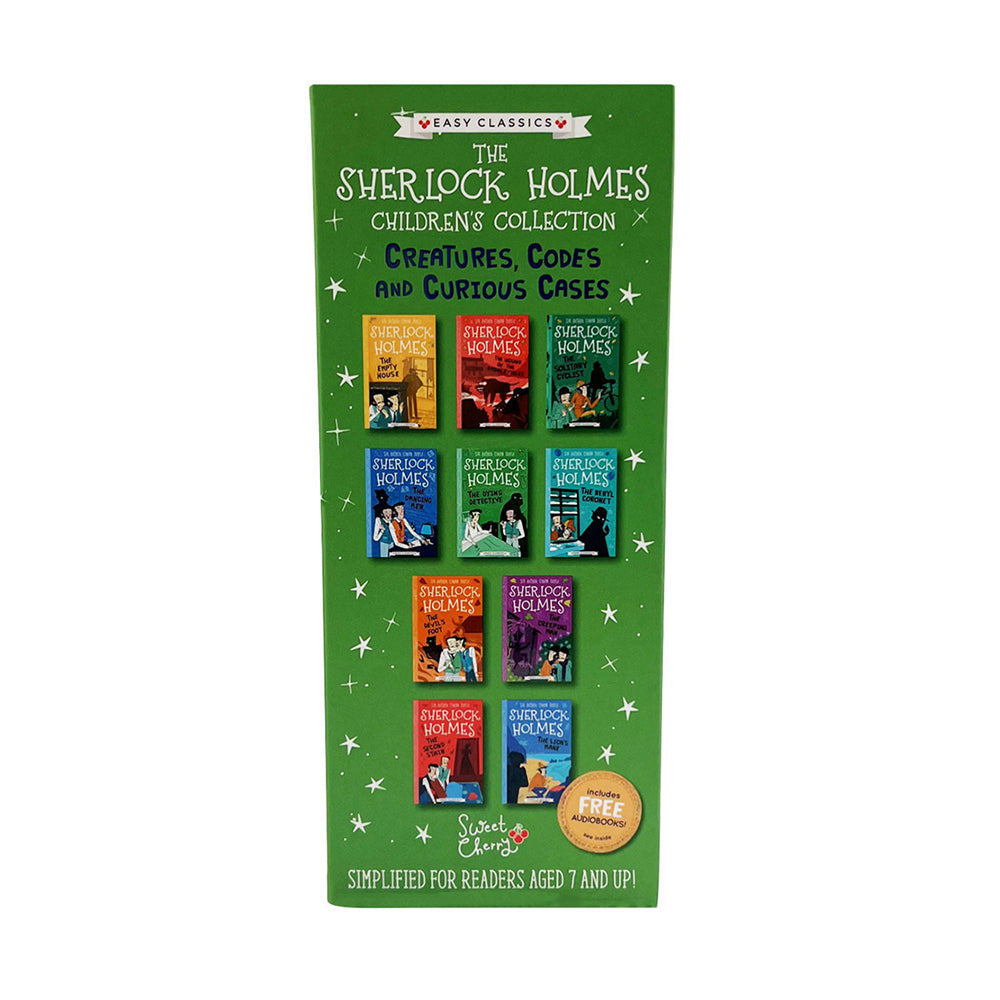 10pc Sherlock Holmes Children's Collection S3 Reading Book 8y+