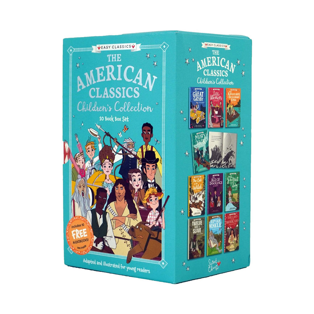 10pc The American Classics Children's Collection Reading Book 8y+