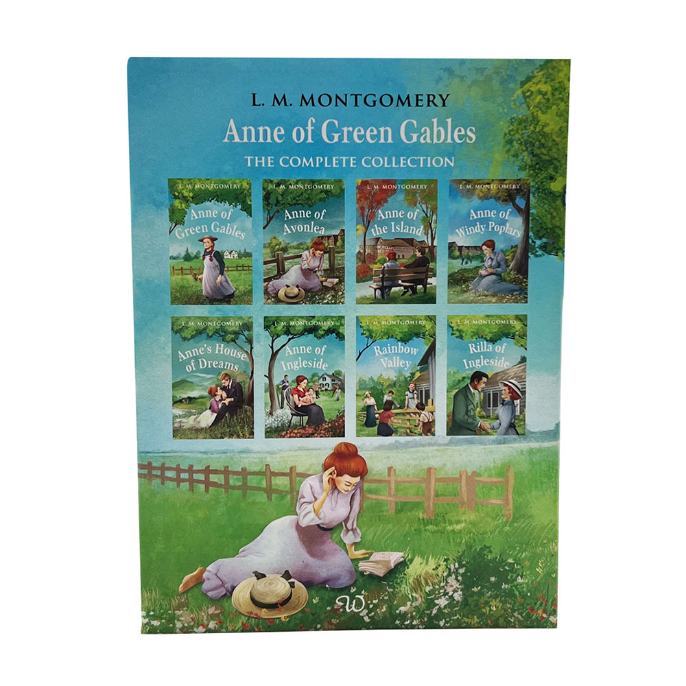 8pc Wilco Anne Of Green Gables Reading Book Collection 8y+