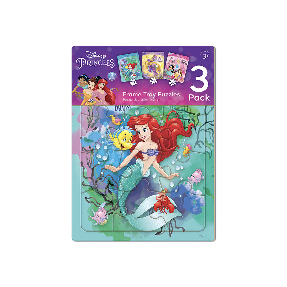 20110-3pc-crown-disney-princess-frame-tray-kids-childrens-jigsaw-puzzle-set-3y