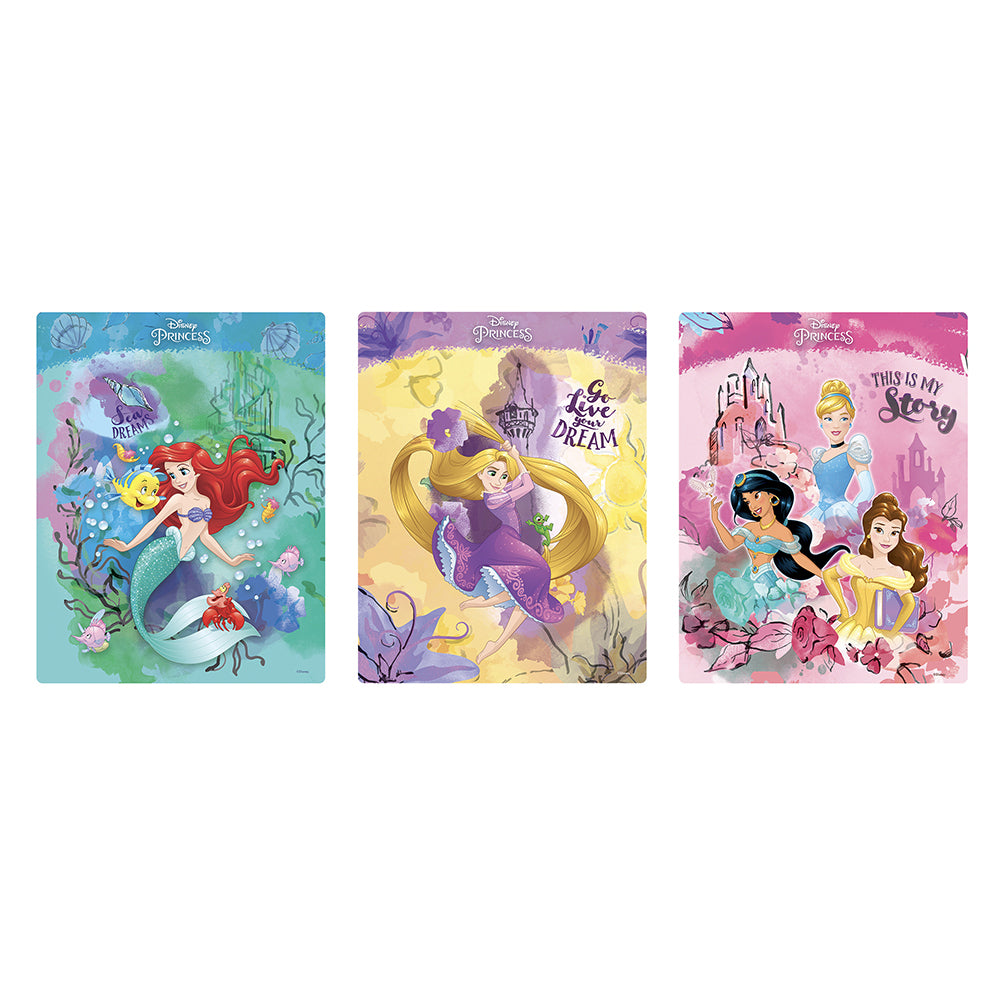 20110-3pc-crown-disney-princess-frame-tray-kids-childrens-jigsaw-puzzle-set-3y