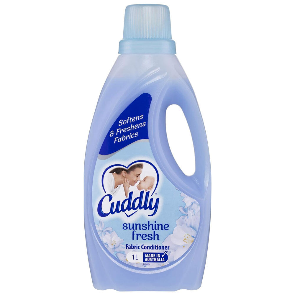 1224301-cuddly-laundry-liquid-fabric-softener-conditioner-sunshine-fresh-1l