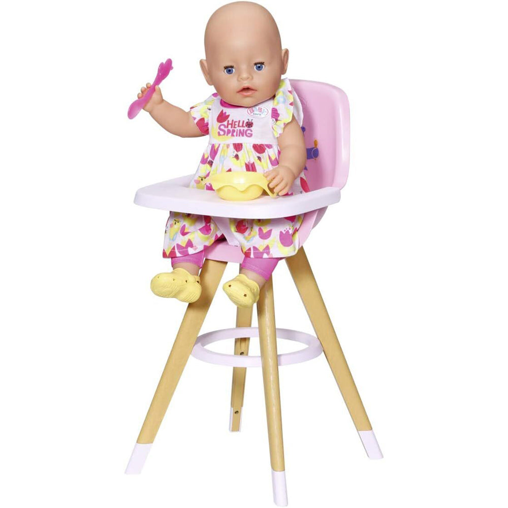 829271-baby-born-high-chair-kids-childrens-toy-doll-accessory-3