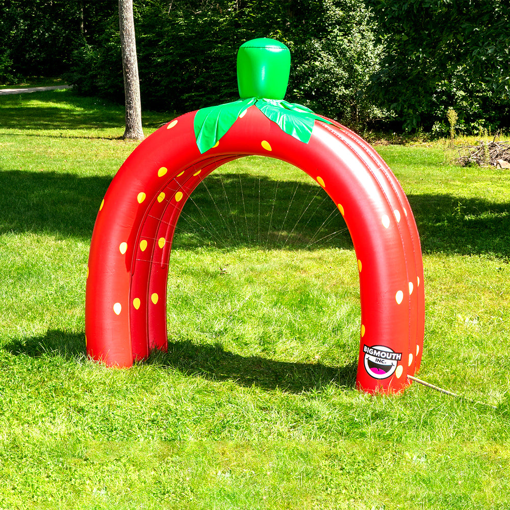 22-bys-3917-bigmouth-inc-inflatable-strawberry-tunnel-water-sprinkler-kids-outdoor-toy
