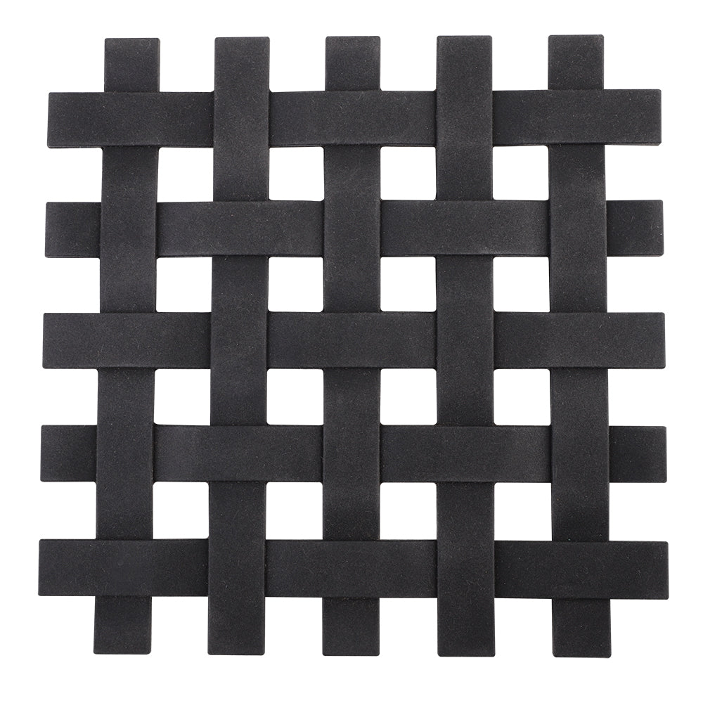 3098bk-appetito-silicone-lattice-heat-resistant-trivet-17-5x17-5cm
