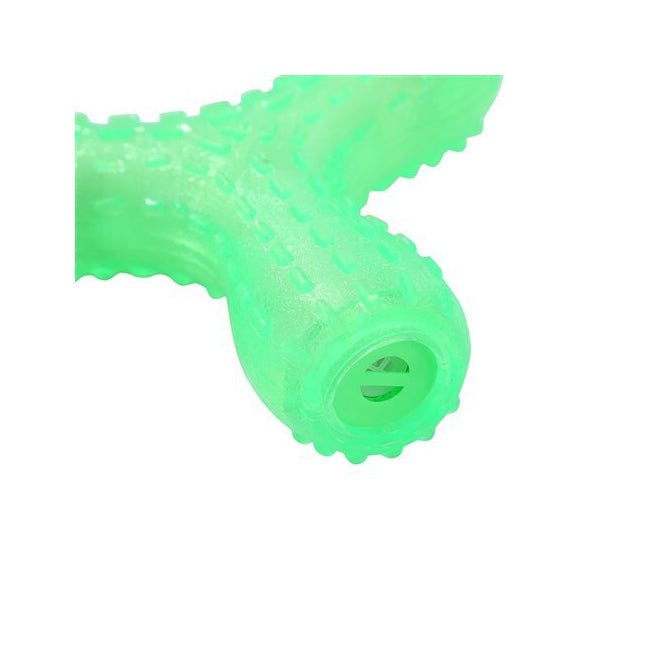 35884-paws-and-claws-giggle-tpr-tri-pet-chew-toy-14cm-assorted