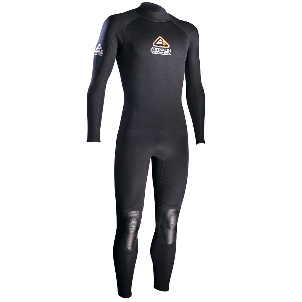 Adrenalin Enduro-Flex Black Medium 3/2mm Steamer Adult Wetsuit Surf Water Sports