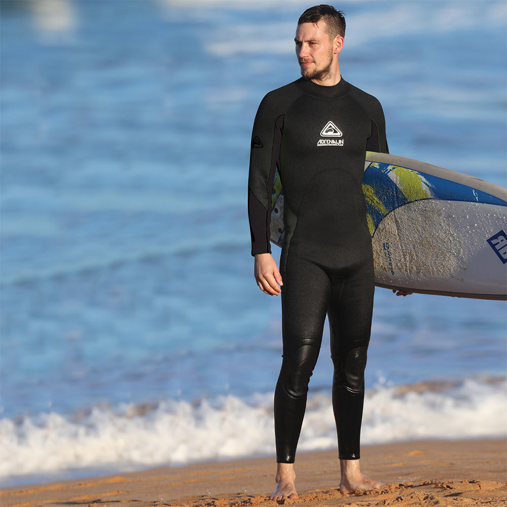 Adrenalin Enduro-Flex Black Large 3/2mm Steamer Adult Surf Wetsuit Water Sports — image 2