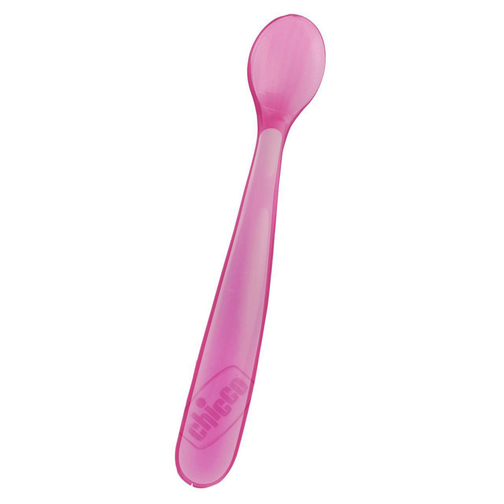 115558-2pc-chicco-nursing-baby-soft-silicone-spoon-6m-pink