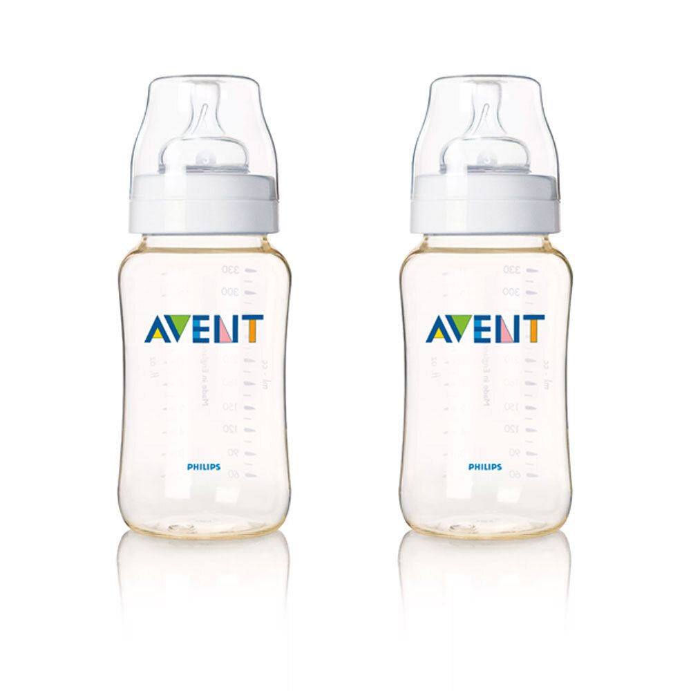 112732-2pc-philips-avent-classic-pes-feeding-bottle-baby-infant-clear-330ml-3m