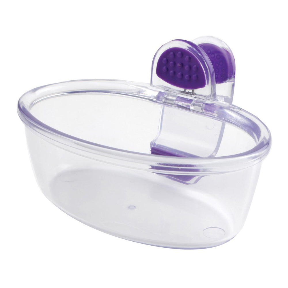 104688-dexas-klipkup-11cm-plastic-1-cup-serving-dip-container-clear-purple