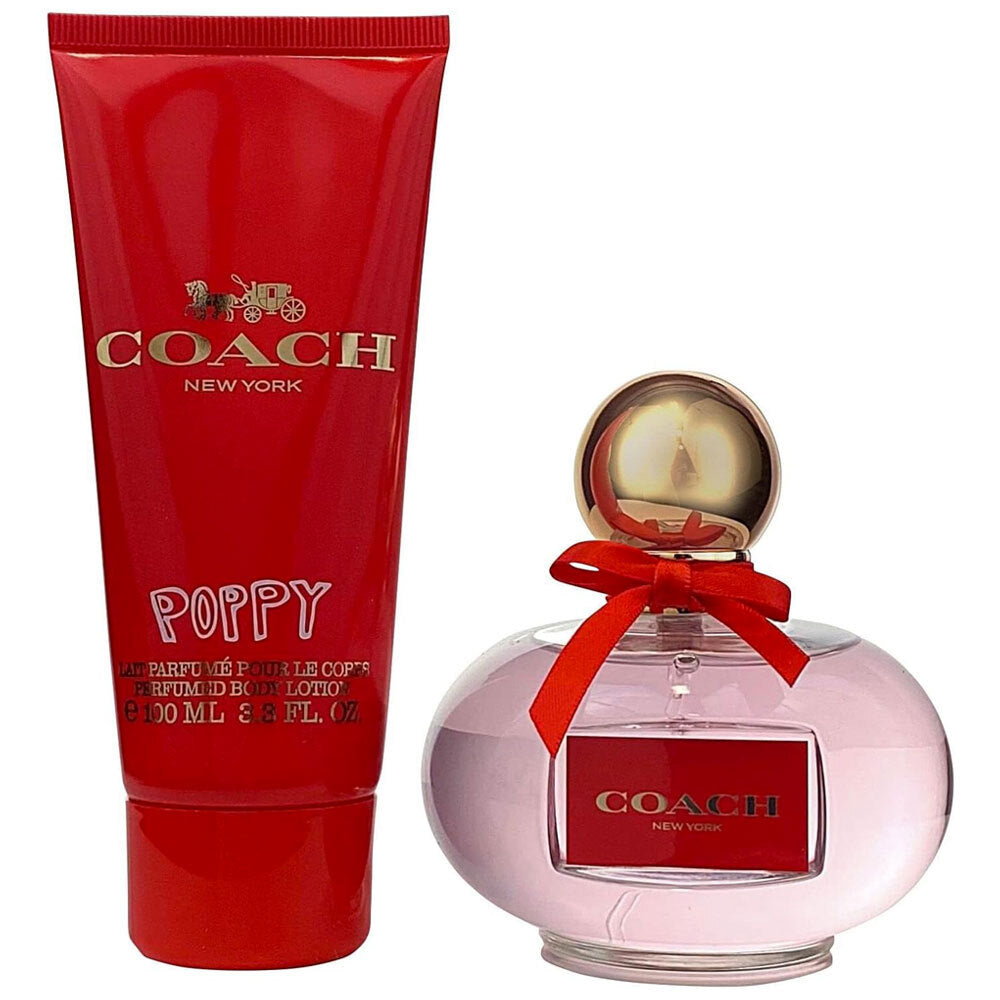 123334-2pc-coach-poppy-100ml-edp-100ml-body-lotion-gift-set