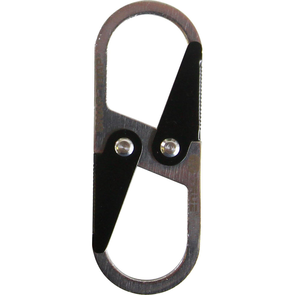 112222-connect-stainless-steel-carabiner-snaptrap-twin-gate-secure-key-holder-14cm