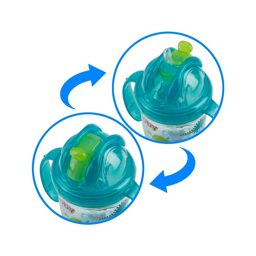 701044839-nuby-tritan-weighted-straw-flip-it-cup-240ml-12m-assorted
