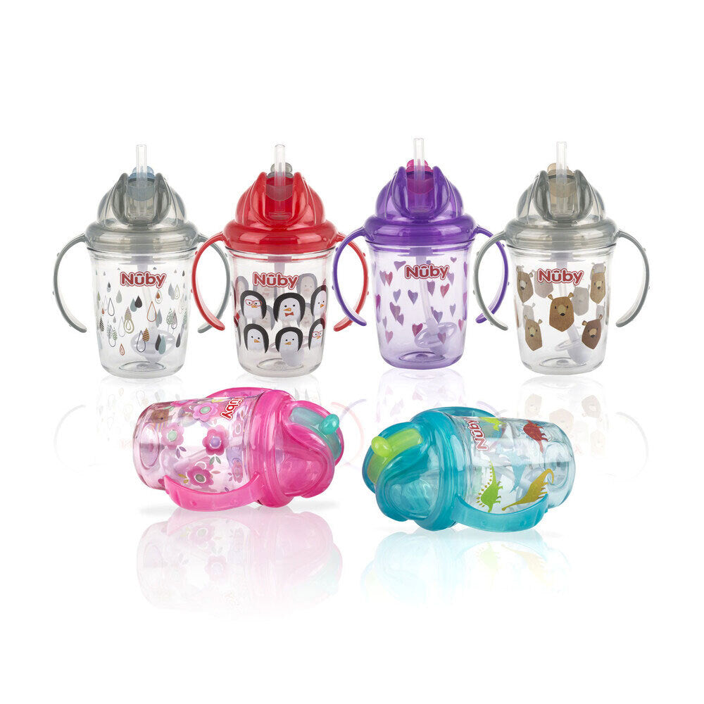 701044839-nuby-tritan-weighted-straw-flip-it-cup-240ml-12m-assorted