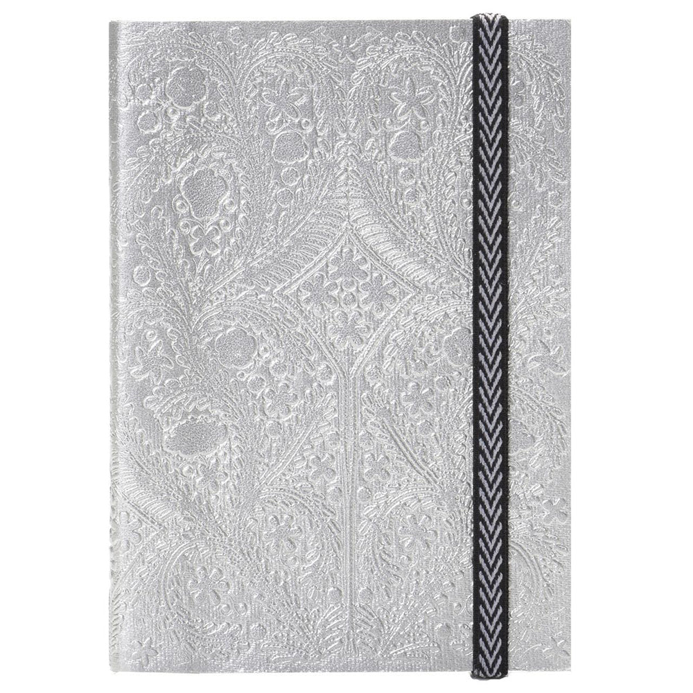 107700-christian-lacroix-a6-faux-leather-hardcover-paseo-journal-silver