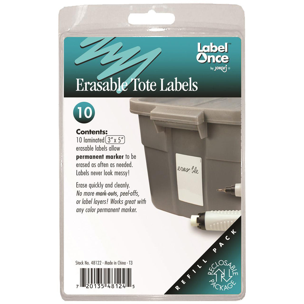 105279-10pc-jokari-15cm-erasable-tote-label-refill-laminated-white