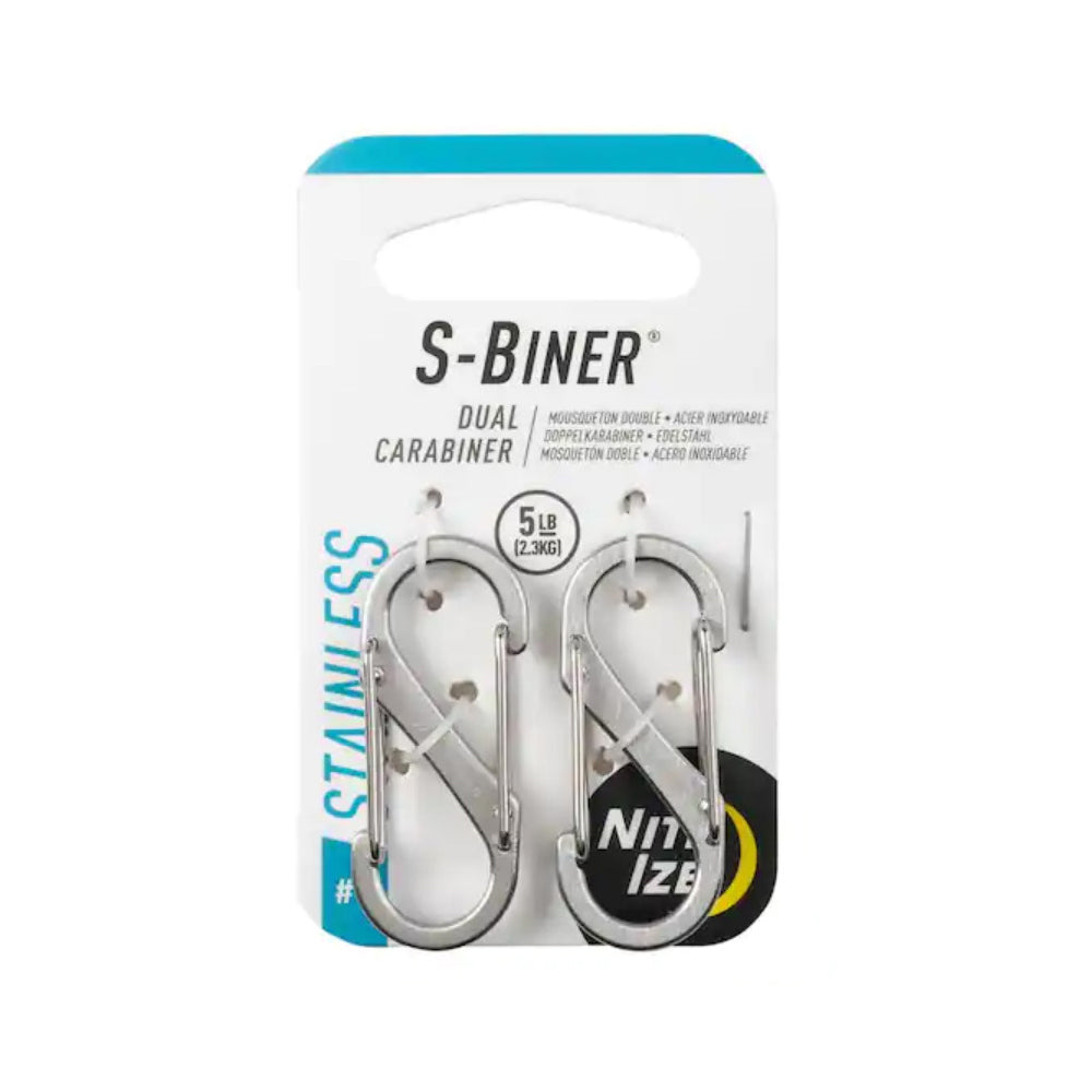 115015-2pc-nite-ize-s-biner-4cm-stainless-steel-dual-carabiner-1-silver