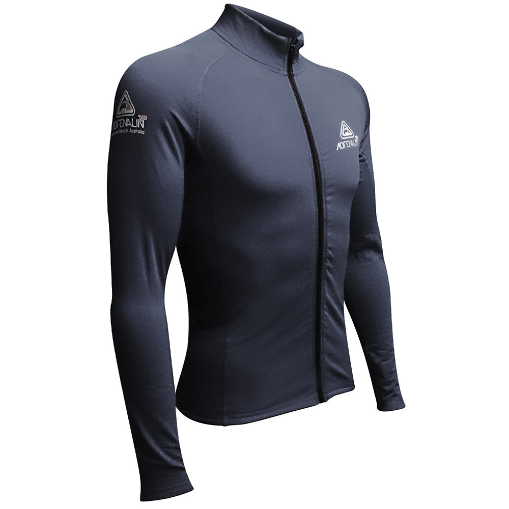 Adrenalin 2P Wet/Dry Thermo Shield LS Zip-Front Top Rapid Dry Jacket Large Black — image 2