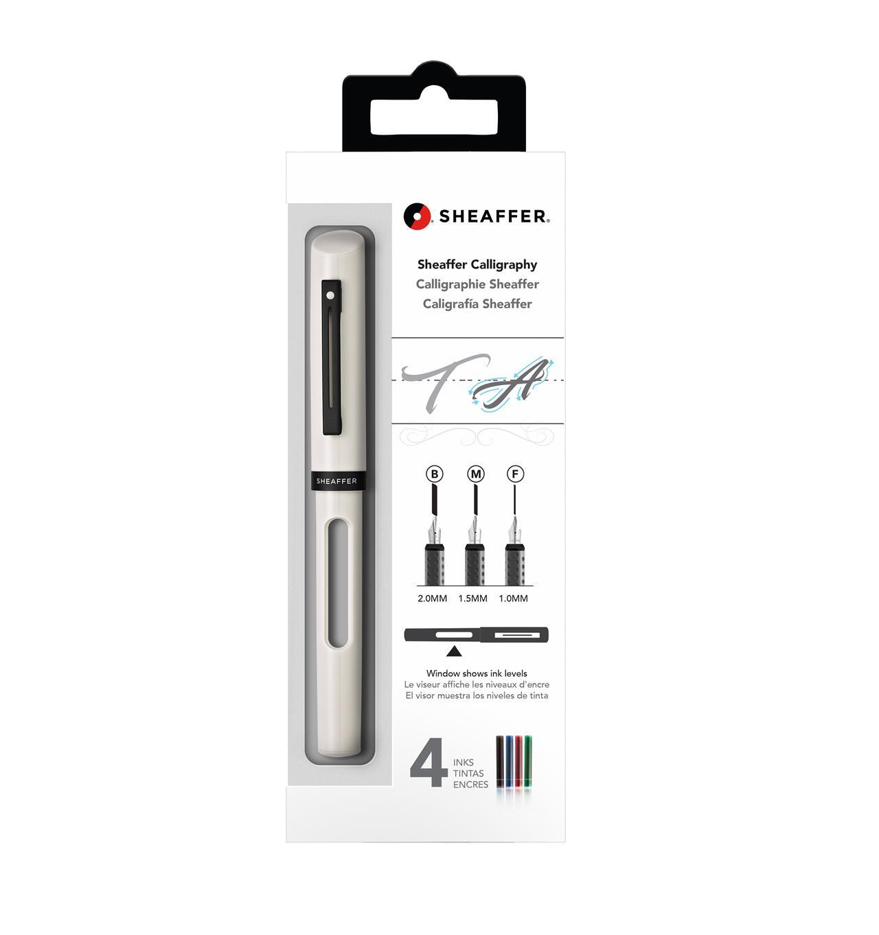 119826-sheaffer-calligraphy-fountain-pen-mini-kit-white