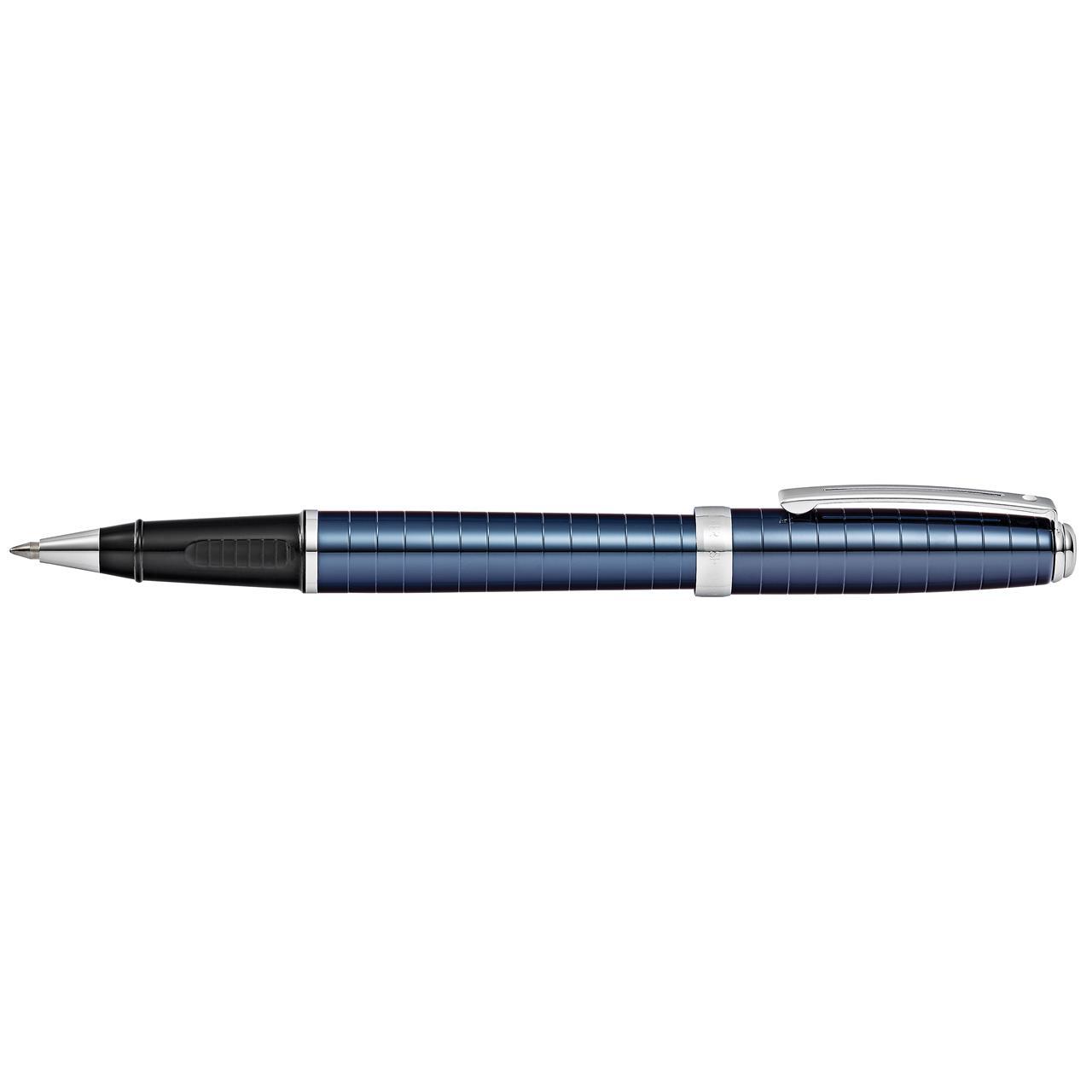 120485-sheaffer-prelude-cobalt-blue-pvd-eng-lines-roller-ball-pen