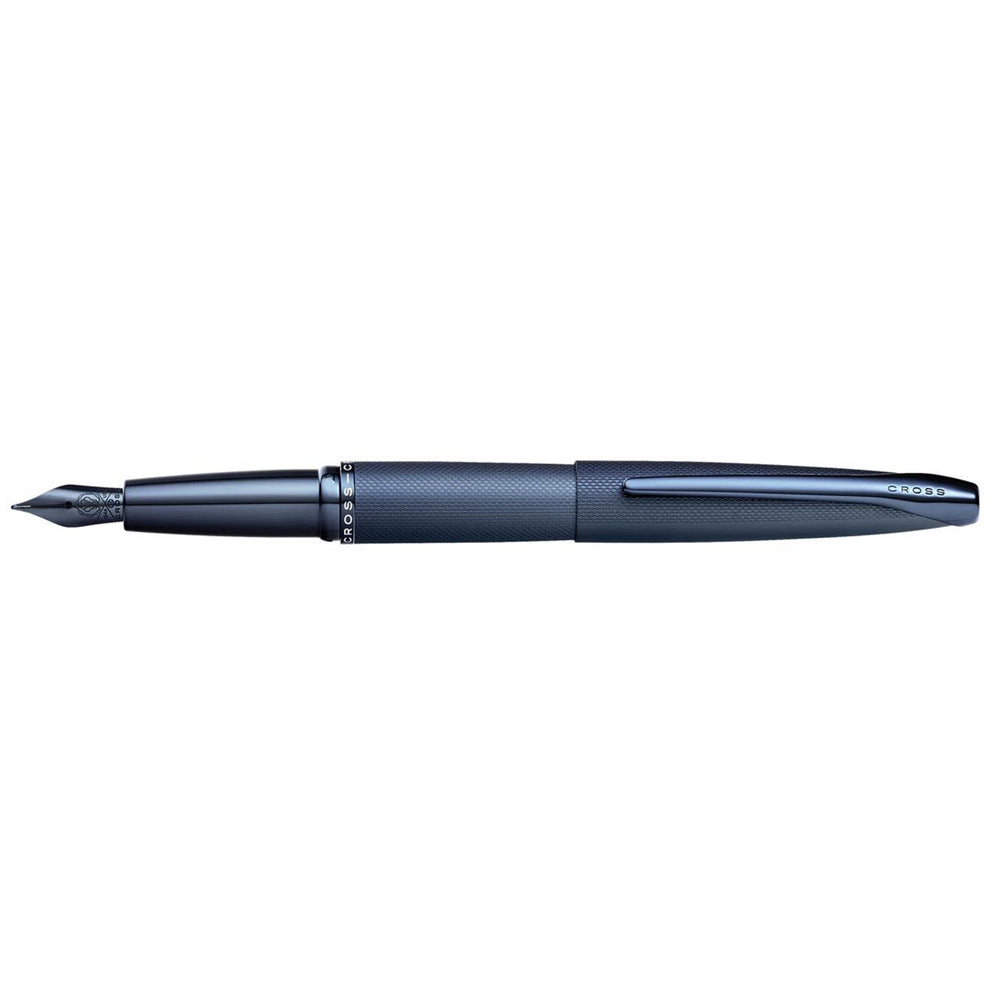 120407-cross-atx-sandblast-fountain-pen-fine-nib-dark-blue