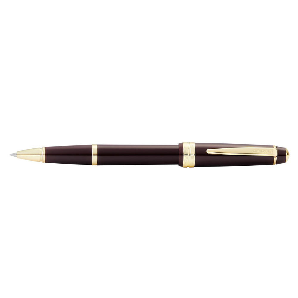 121416-cross-bailey-light-gloss-rollerball-pen-burgundy-red-gold