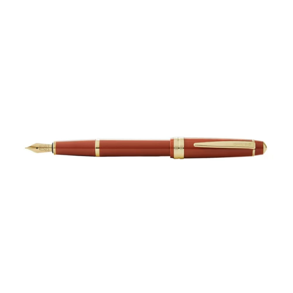 121428-cross-bailey-light-gloss-medium-fountain-pen-burnt-orange-gold