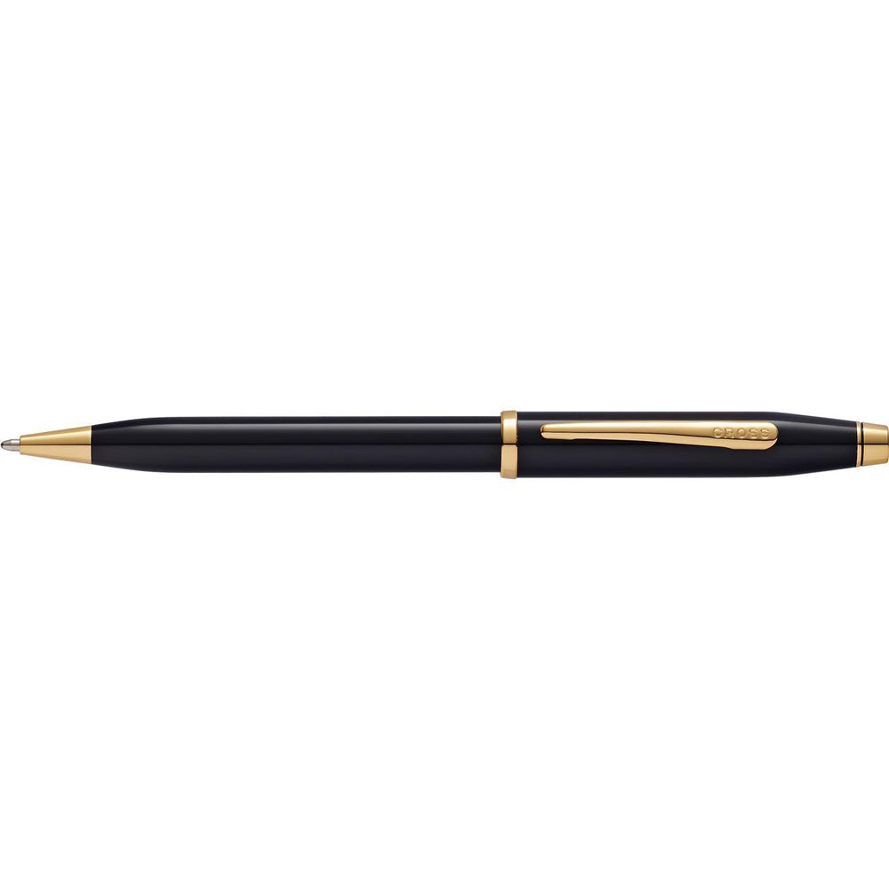 111597-cross-century-ii-ball-point-pen-medium-nib-23kt-black-lacquer